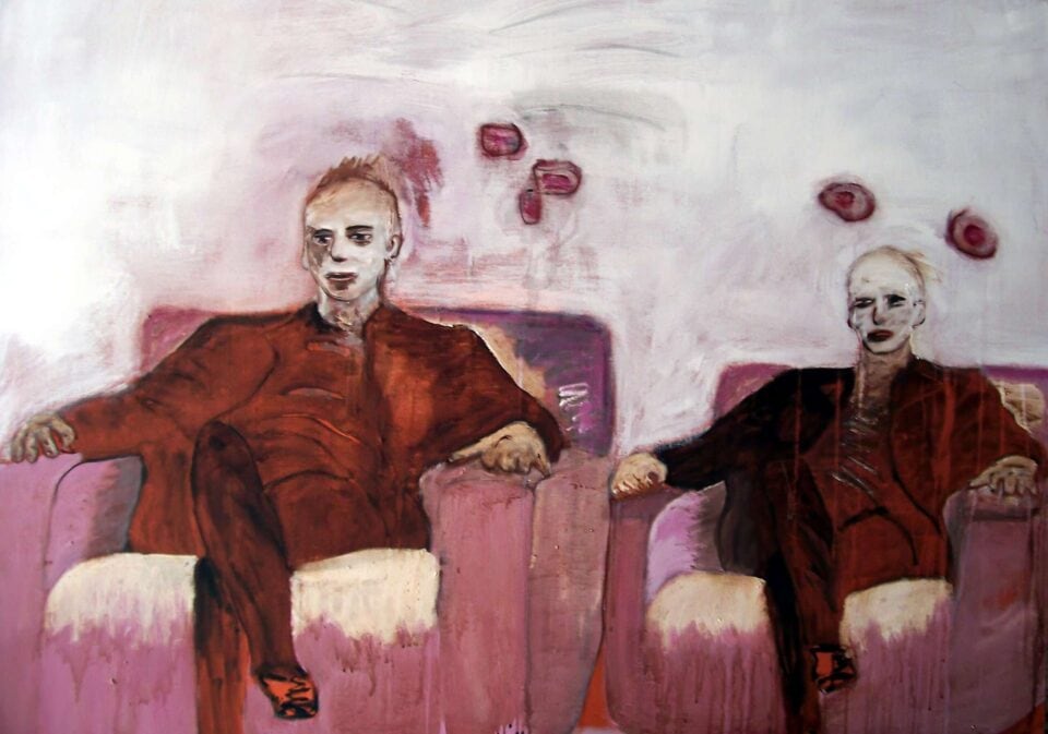 Deux hommes, 130x97 cm, 2006