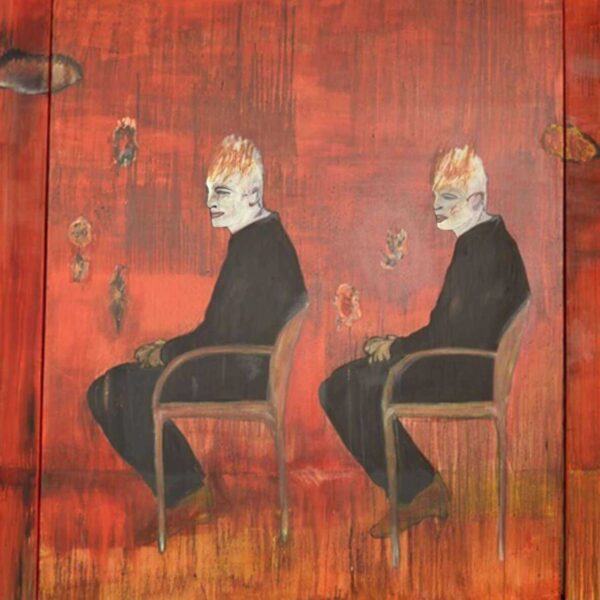 Du rouge et des hommes, 195x422 cm, 2011
