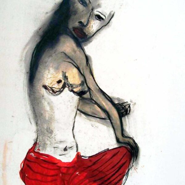 Encre et pastel sur papier 50x65 cm