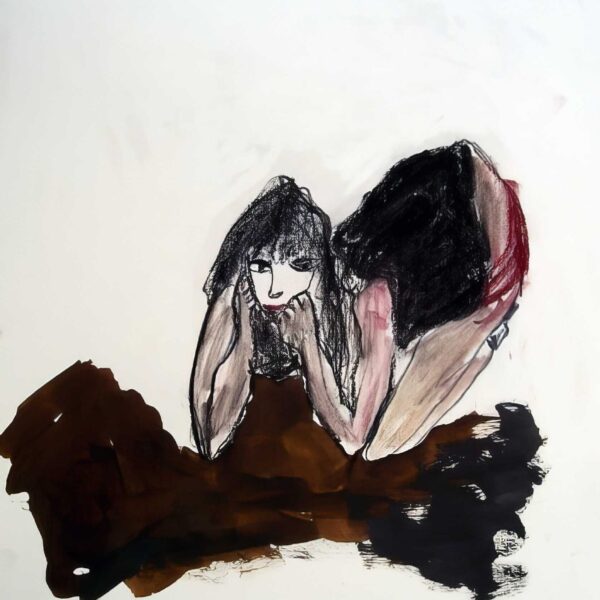 Encre et pastel sur papier, 50x65 cm, 2008