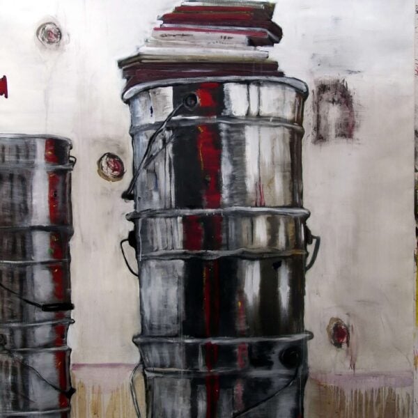 La poésie de l'atelier, 101x89 cm, 2005
