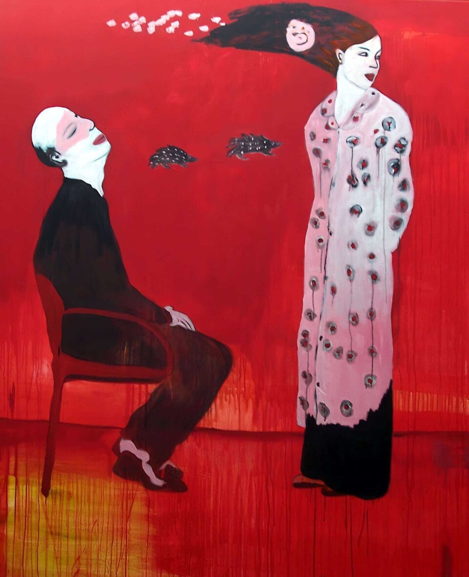 La robe rose, 185x162 cm, 2009