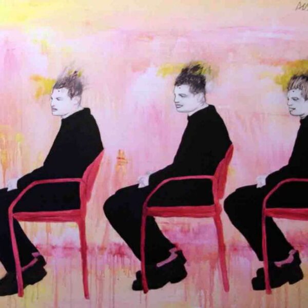 L'attente, 162x130cm