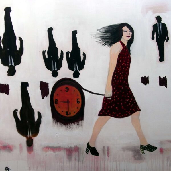 Le temps, 130x162cm