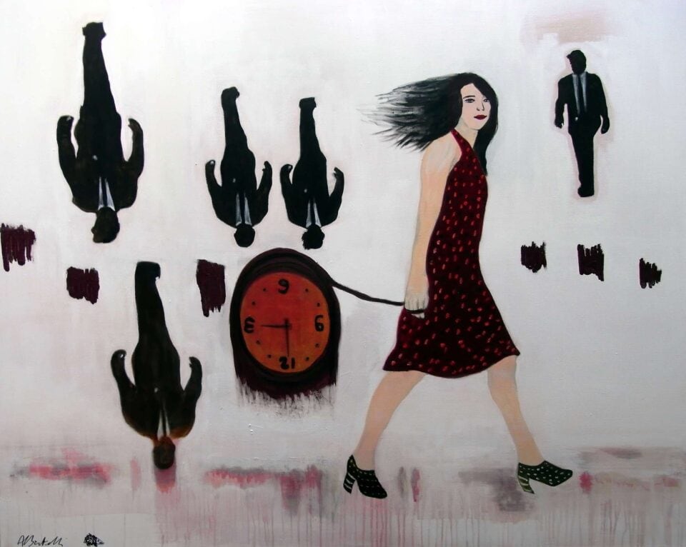 Le temps, 130x162cm