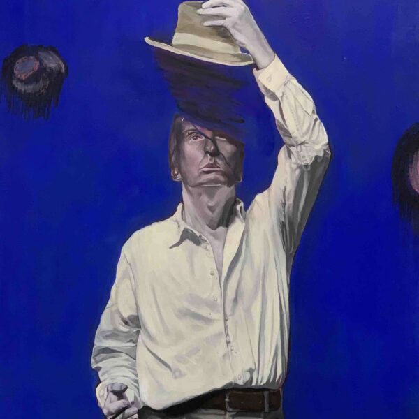 L'homme bleu au chapeau - 2020
