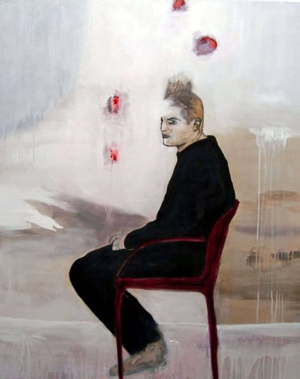 L'homme seul, 162x130 cm, 2005