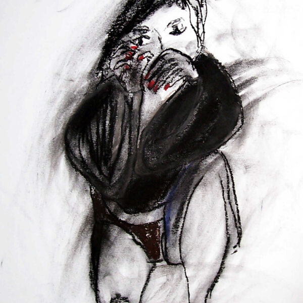 Pastel et encre sur papier, 50x65 cm, 2008