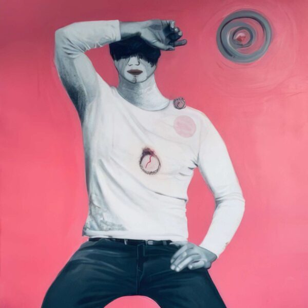Un homme, 130x97 cm, 2018