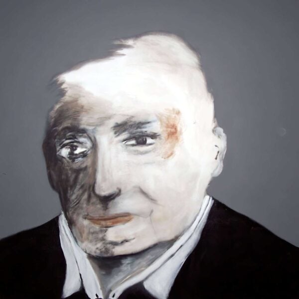 Visage anonyme, 100x100 cm, 2008