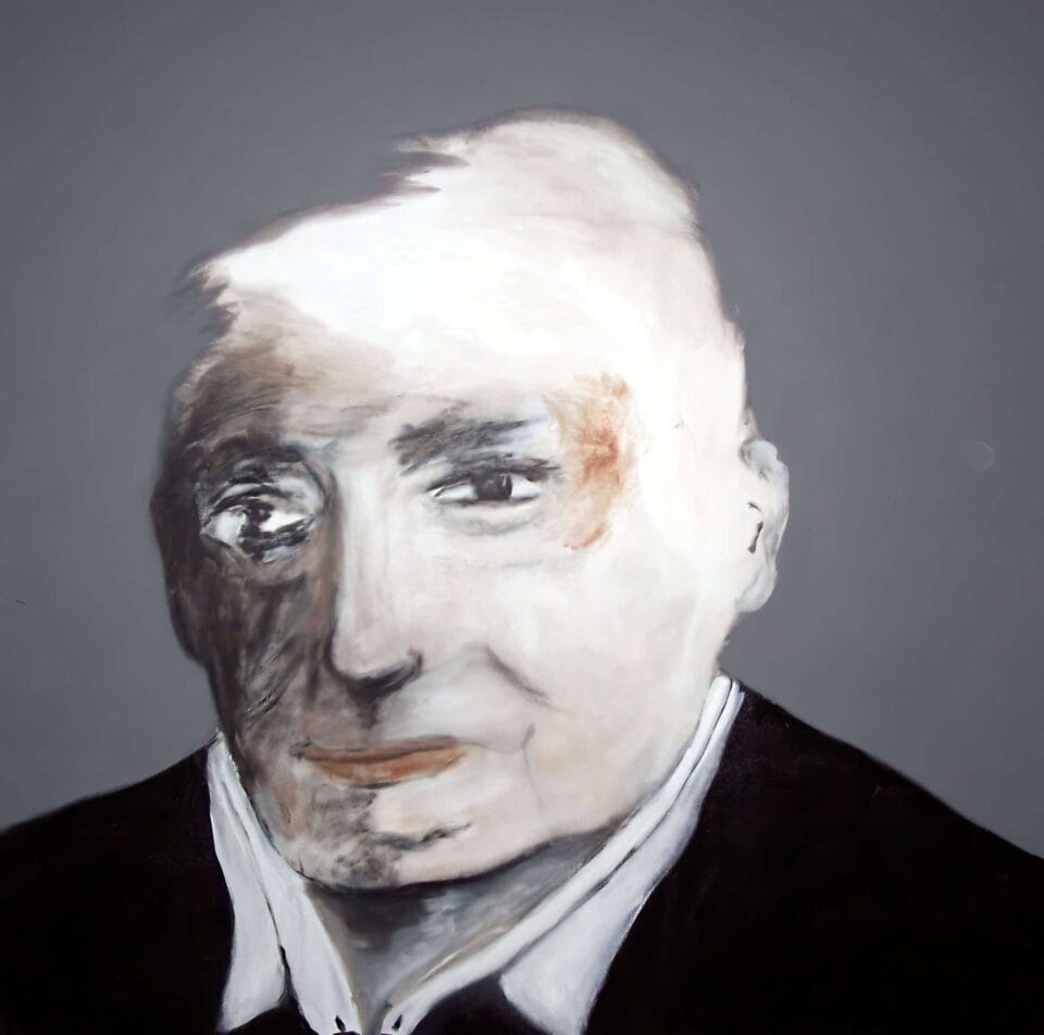 Visage anonyme, 100x100 cm, 2008