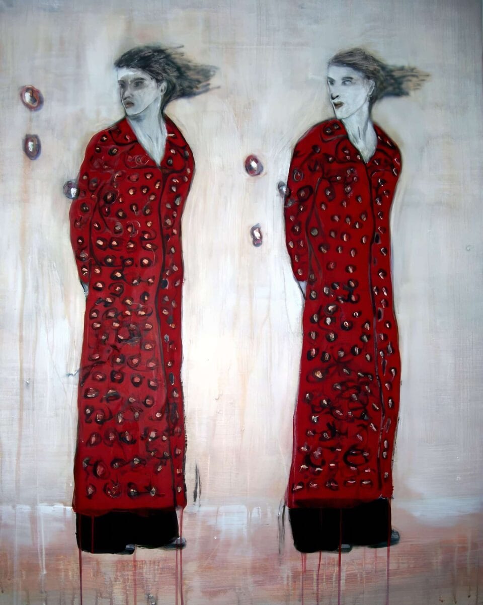 les jumelles, 81x1161 cm, 2005