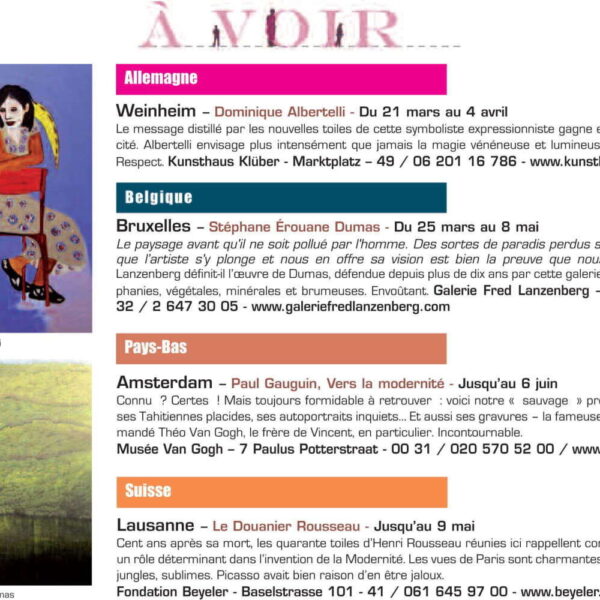 Artension, Mars 2010